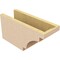 Ekena Millwork 6in. W x 8in. H x 16in. L Mediterranean Woodgrain TimberThane Rafter Tail, Primed Tan RFTUR06X08X16MEDRCPR - alternate 3